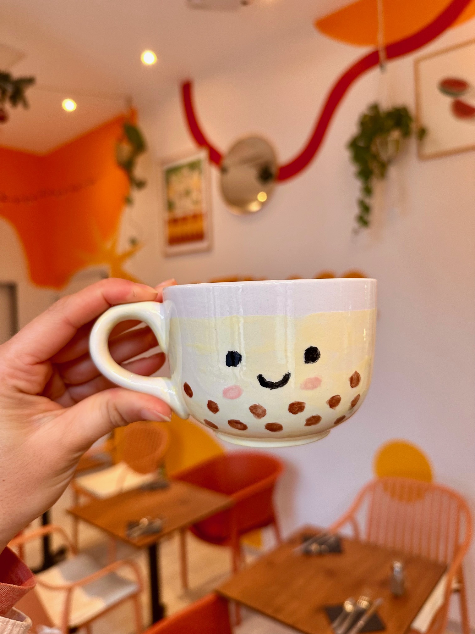 peinture sur ceramique yelloco coffee val deurope 77