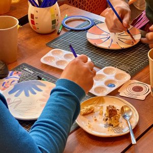 peinture sur ceramique yelloco coffee val deurope 77