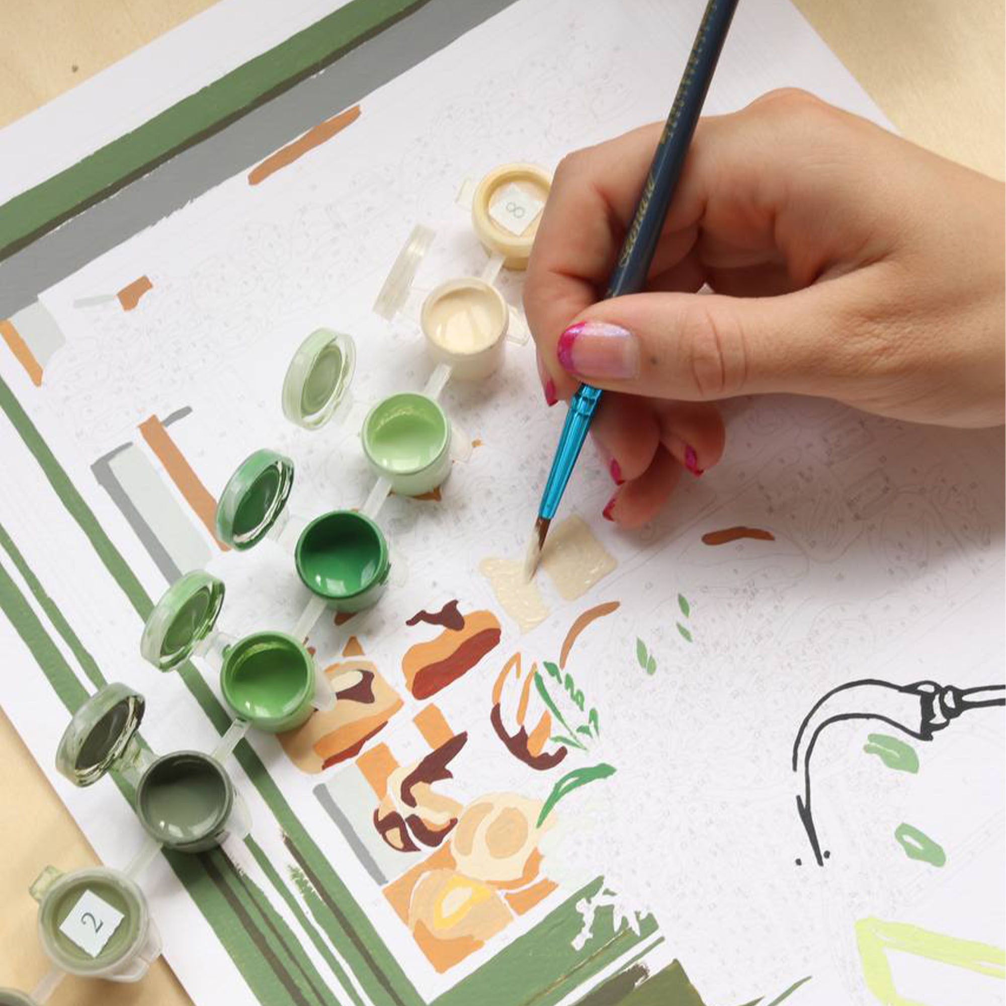 peinture numero activite creative 77 seine et marne