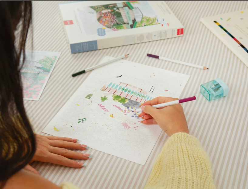 coloriage a numero cafe val deurope